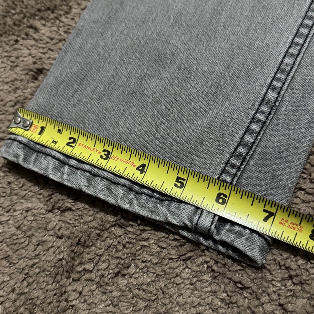 Wmns Levi’s 514 Gray Jeans-Sz tag 29x30-58% Cotton Blend-EUC - Picture 4 of 14